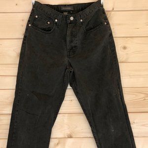 Mens Vintage Hi Rise Banana Republic Button USA